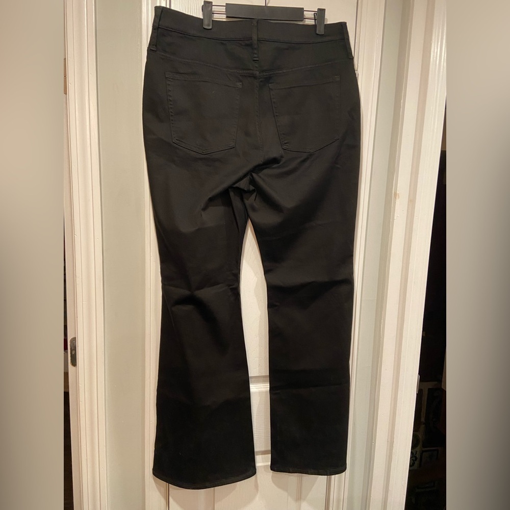 NWT J. Crew Size 34 Black Denim 03 Bootcut Jeans Stretch Cotton Pockets - Picture 4 of 10